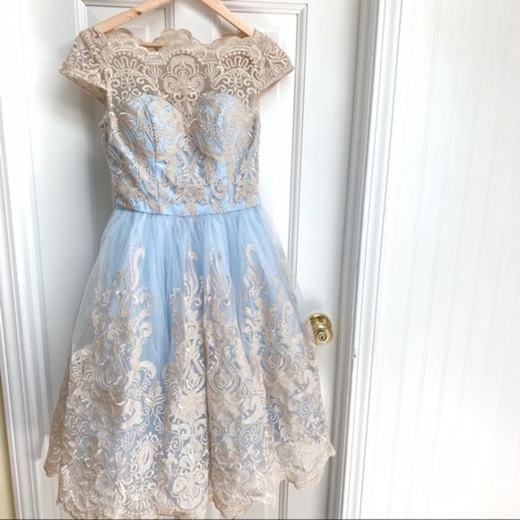 ModCloth Chi Chi London Elegance Lace Dress - Picture 3 of 8